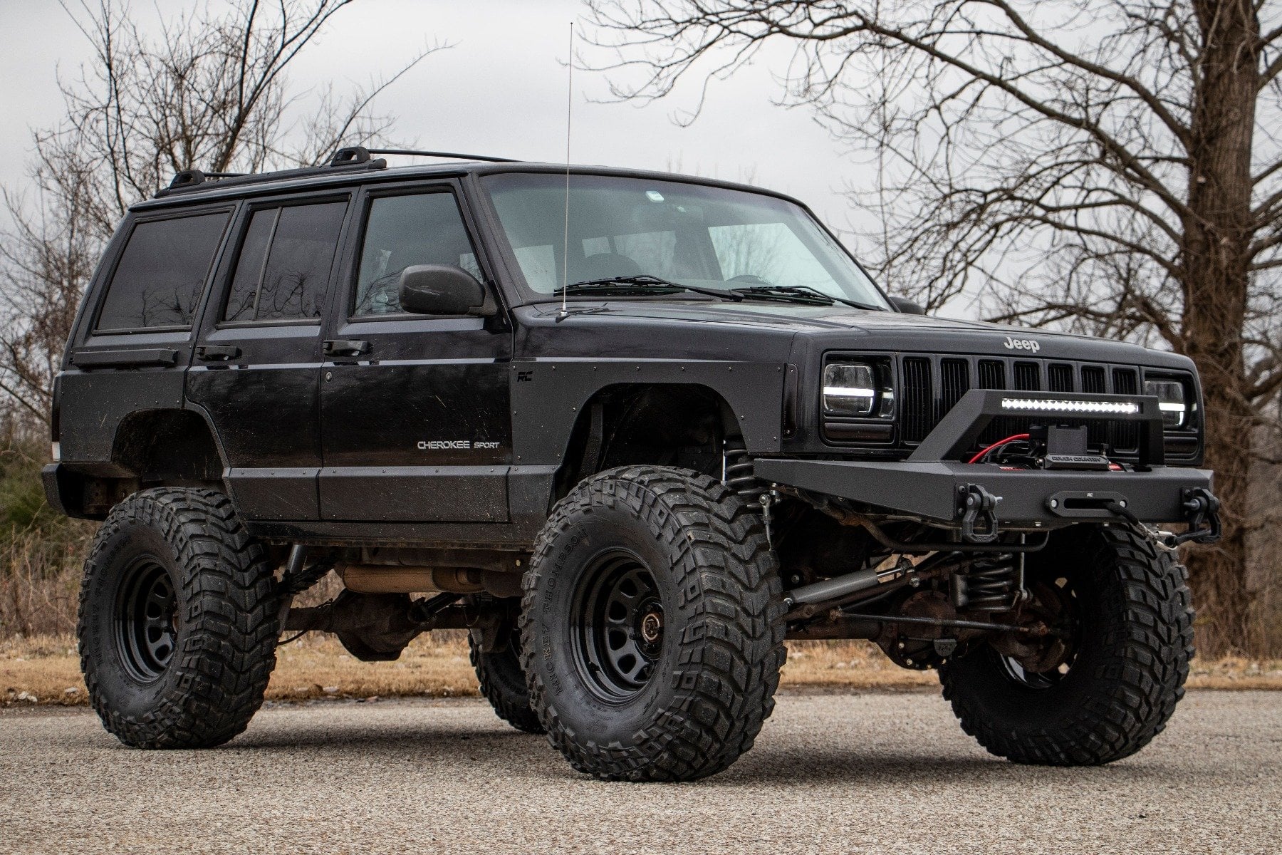 4.5 Inch Lift Kit | Long Arm | AAL | NP242 | M1 | Jeep Cherokee XJ 4WD (84-01) image 2