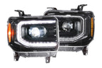Morimoto XB LED Headlights: GMC Sierra (14-18 / Set)