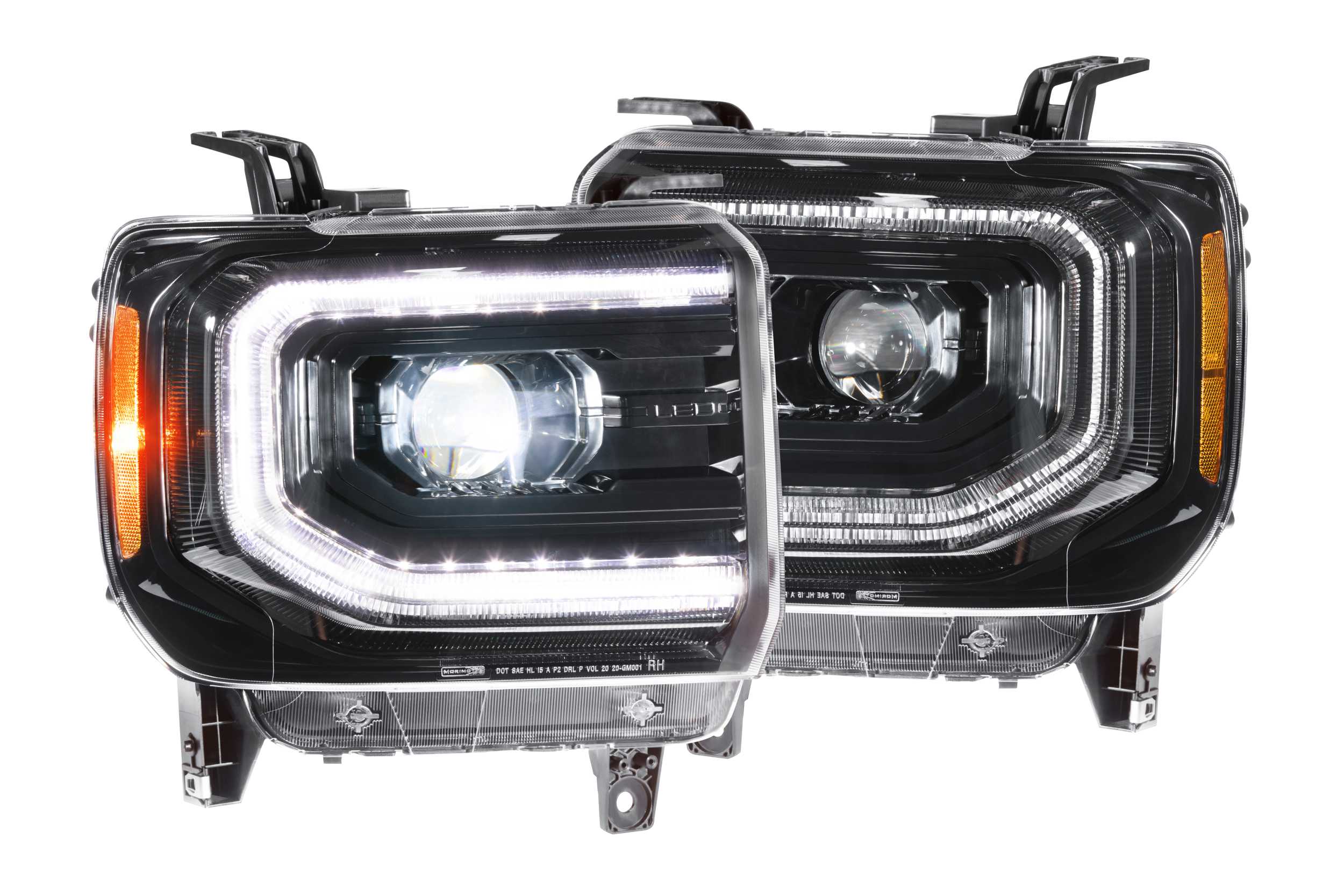 Morimoto XB LED Headlights: GMC Sierra (14-18 / Set)
