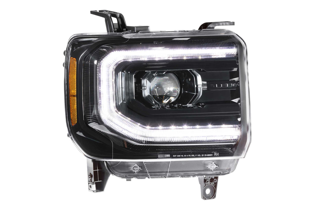 Morimoto XB LED Headlights: GMC Sierra (14-18 / Set)