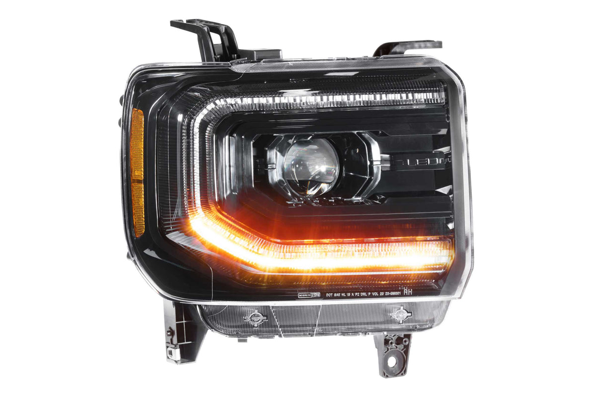 Morimoto XB LED Headlights: GMC Sierra (14-18 / Set)