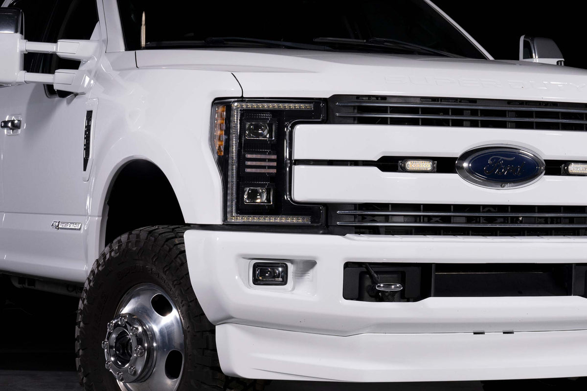 Morimoto XB Hybrid LED Headlights: Ford Super Duty (17-19 / Set)