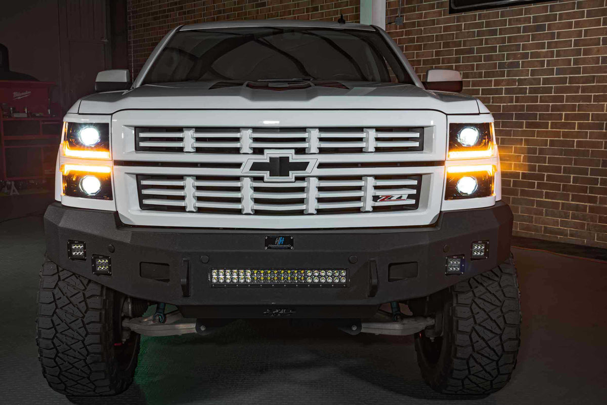 Morimoto XB LED Headlights: Chevrolet Silverado 1500 (14-15 / Set)
