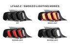 Morimoto XB LED Tail Lights: Ford Mustang (13-14 / Red Lens / Set)