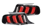 Morimoto XB LED Tail Lights: Ford Mustang (10-12 / Smoked Lens / Set)