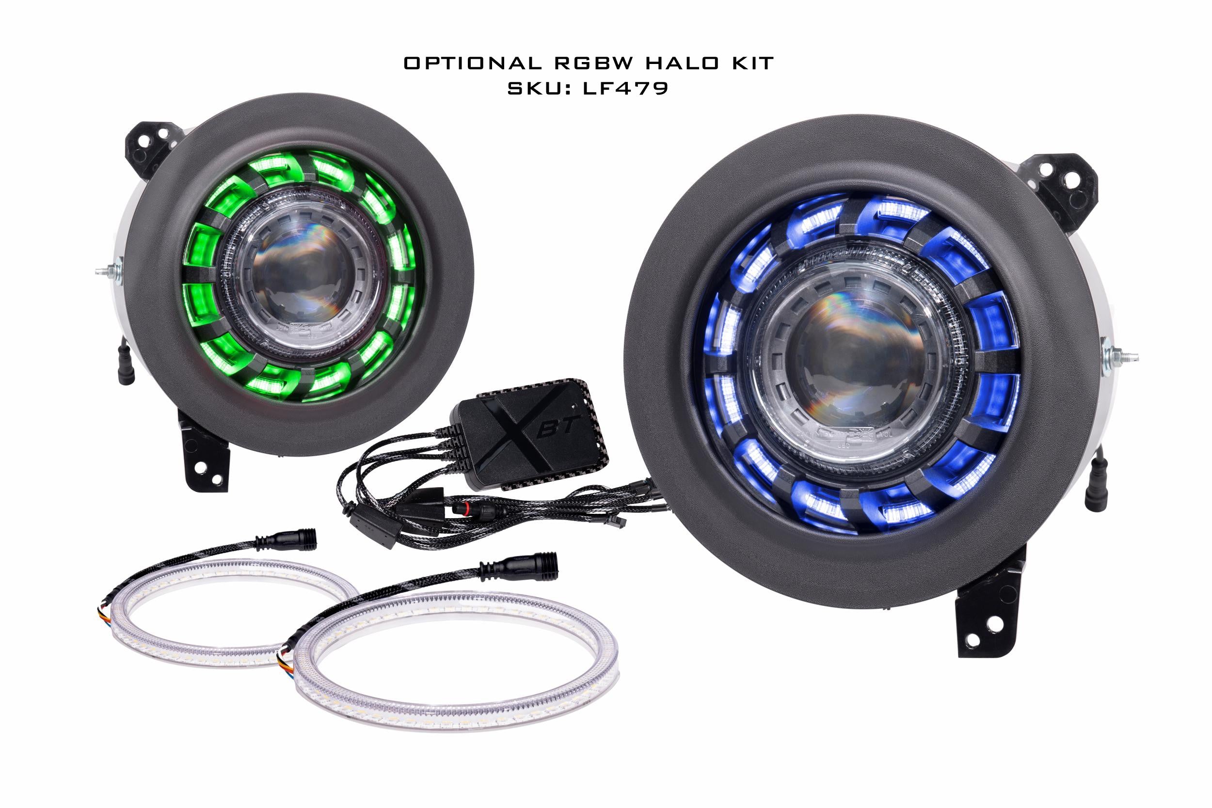 Morimoto Super7 Headlights: Jeep JL / JT (18+ / Set)