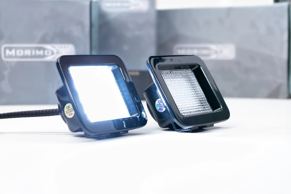 Morimoto XB LED License Plate Lights: Ford F-150 (15-23 / Set)