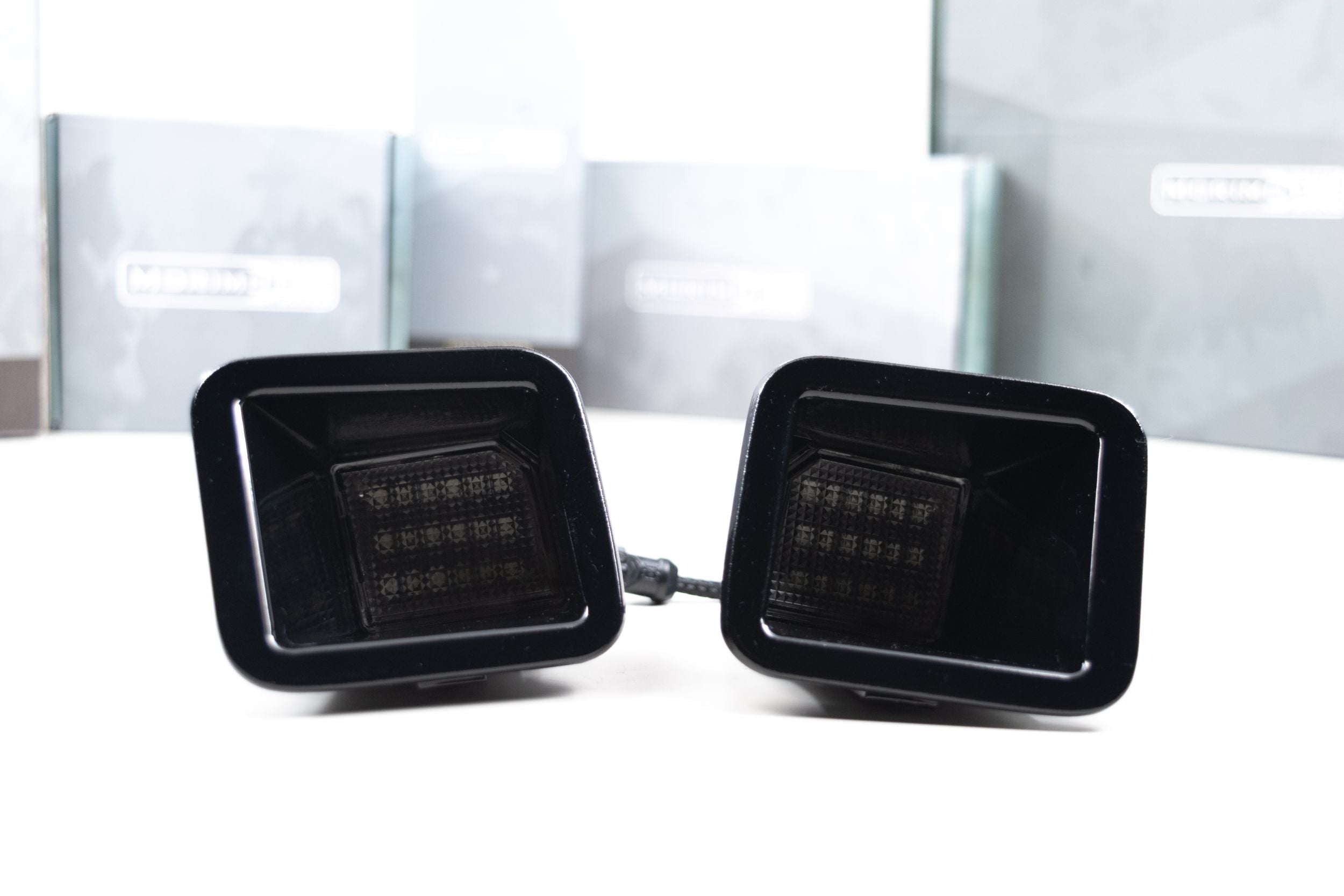Morimoto XB LED License Plate Lights: Ford Super Duty (17-22 / Set)
