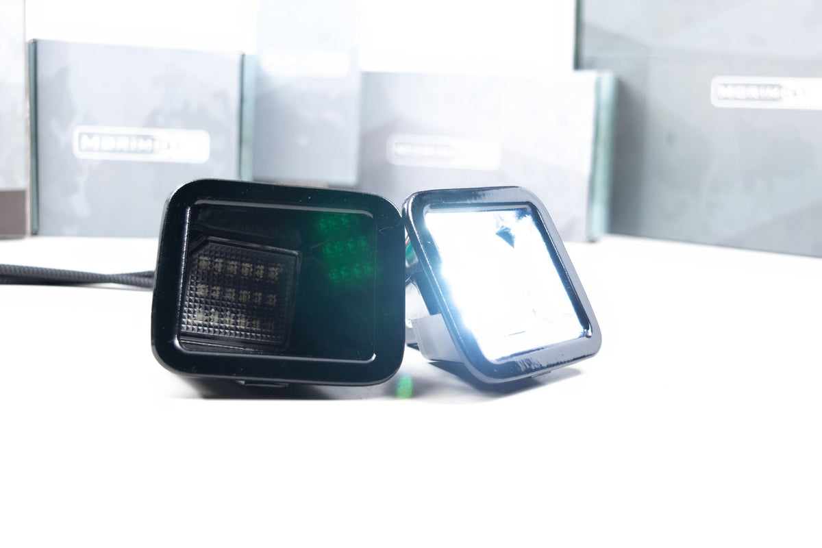 Morimoto XB LED License Plate Lights: Ford Super Duty (17-22 / Set)