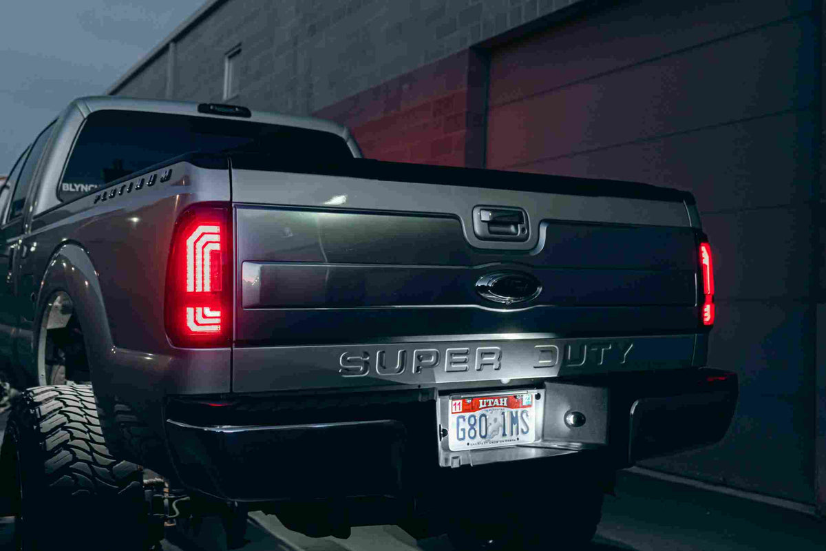 Morimoto XB LED License Plate Lights: Ford Trucks (90-16 / Set)