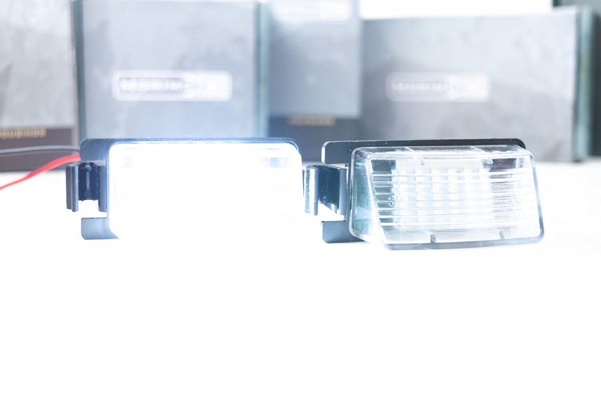 Morimoto XB LED License Plate Lights: Nissan (Set)