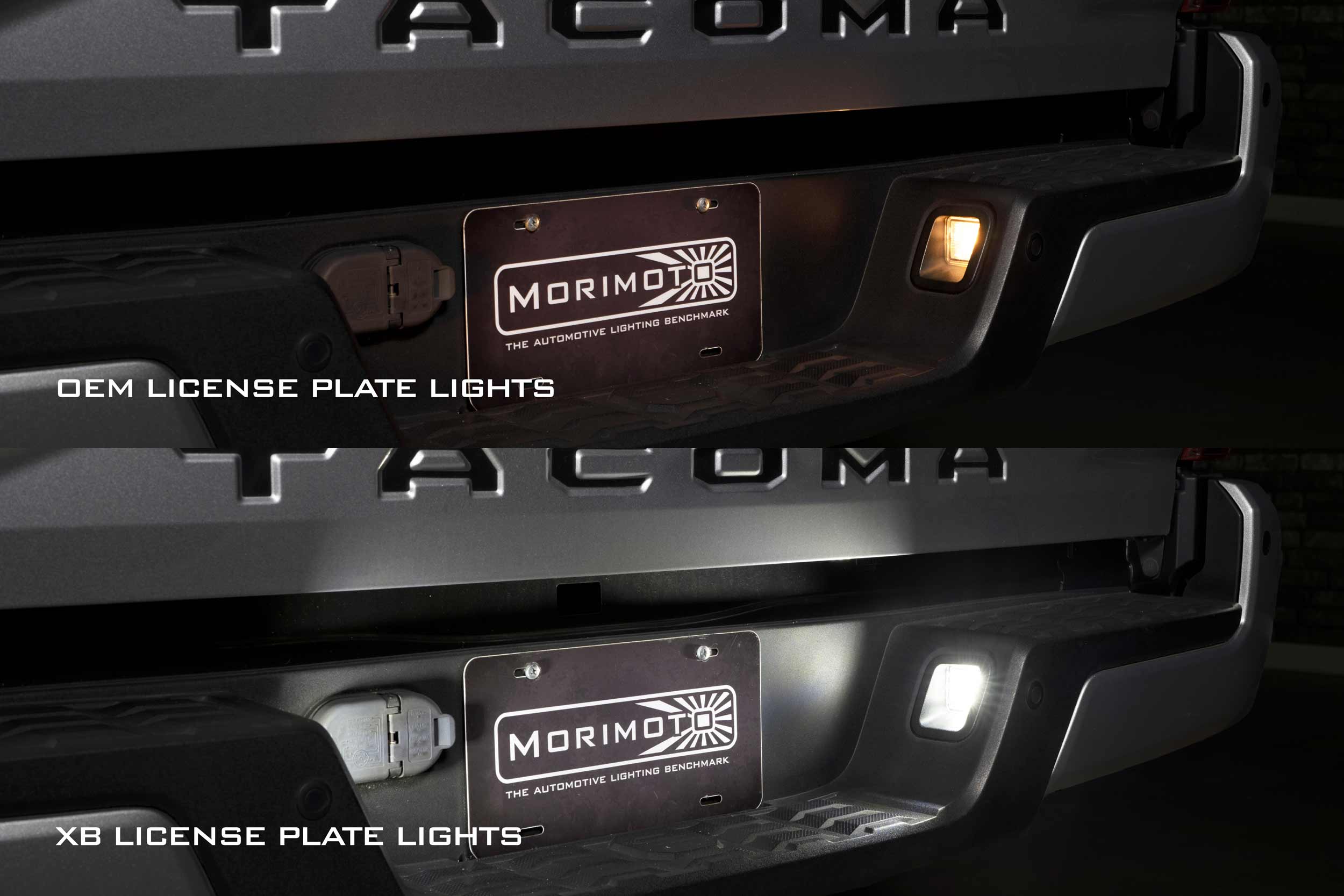 Morimoto XB LED License Plate Lights: Toyota Tacoma / Tundra (Set)