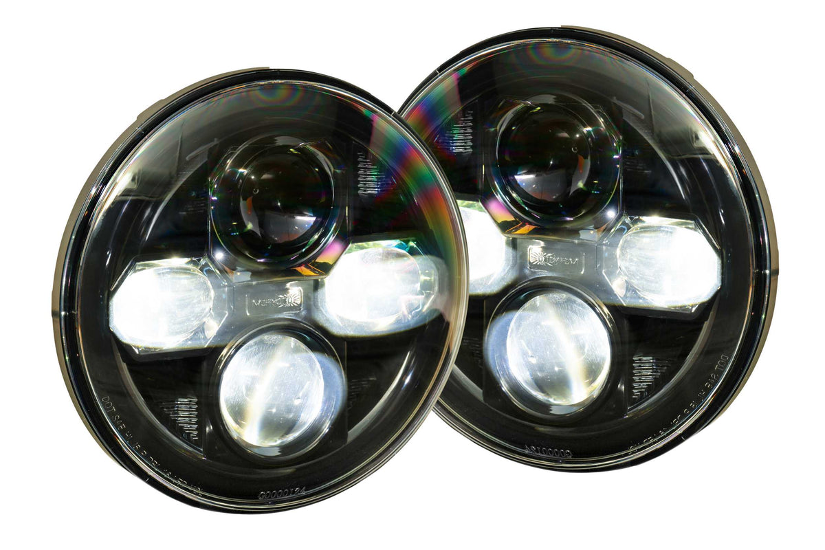 Morimoto Sealed7 2.0 Headlights: Jeep JK (07-18 / Set)