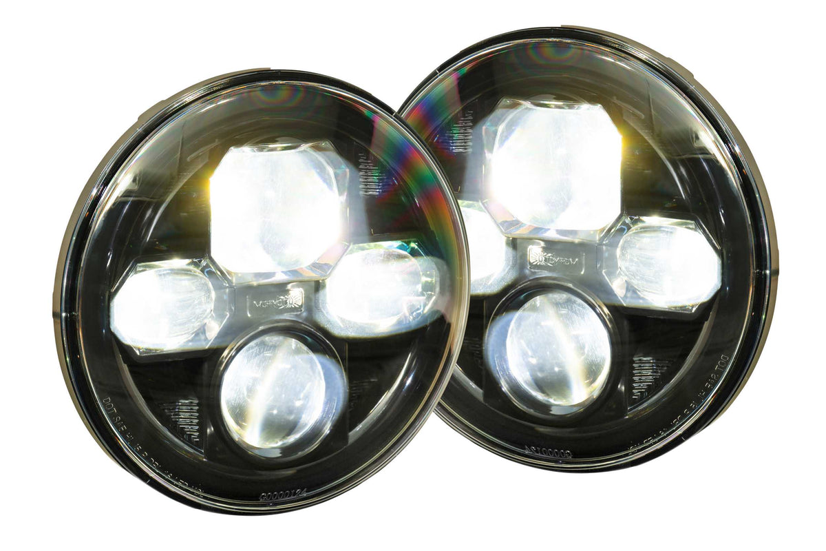 Morimoto Sealed7 2.0 Headlights: Jeep JK (07-18 / Set)
