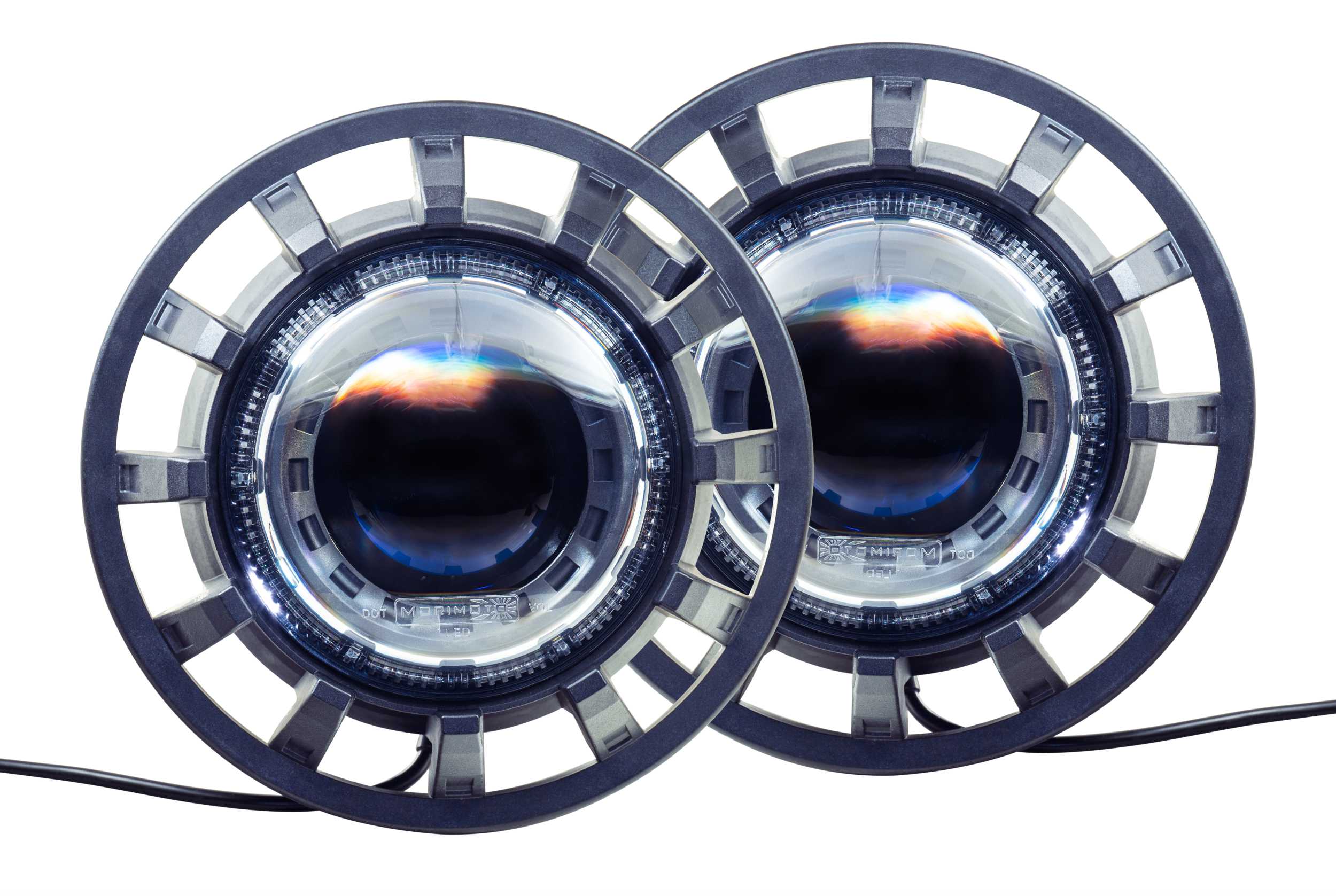 Morimoto Super7 Headlights: Jeep JK (07-18 / Set)