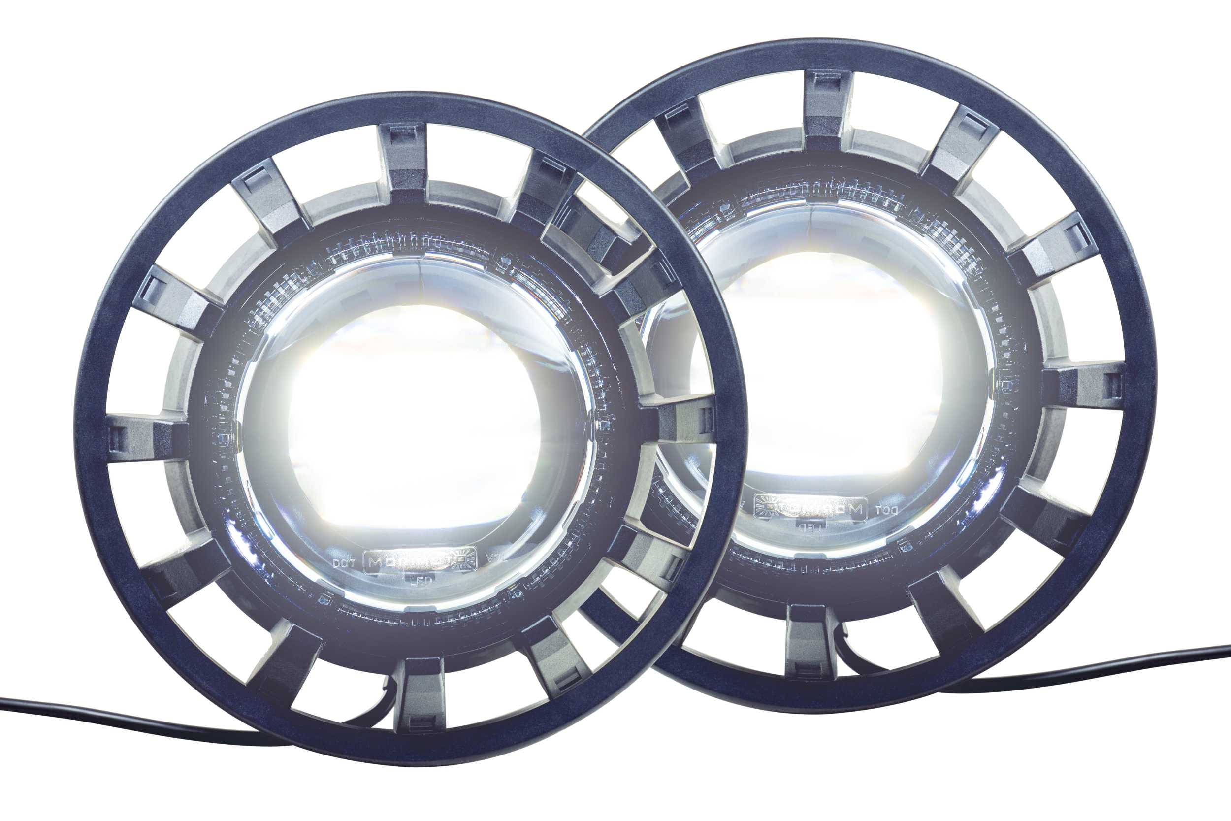 Morimoto Super7 Headlights: Jeep JK (07-18 / Set)