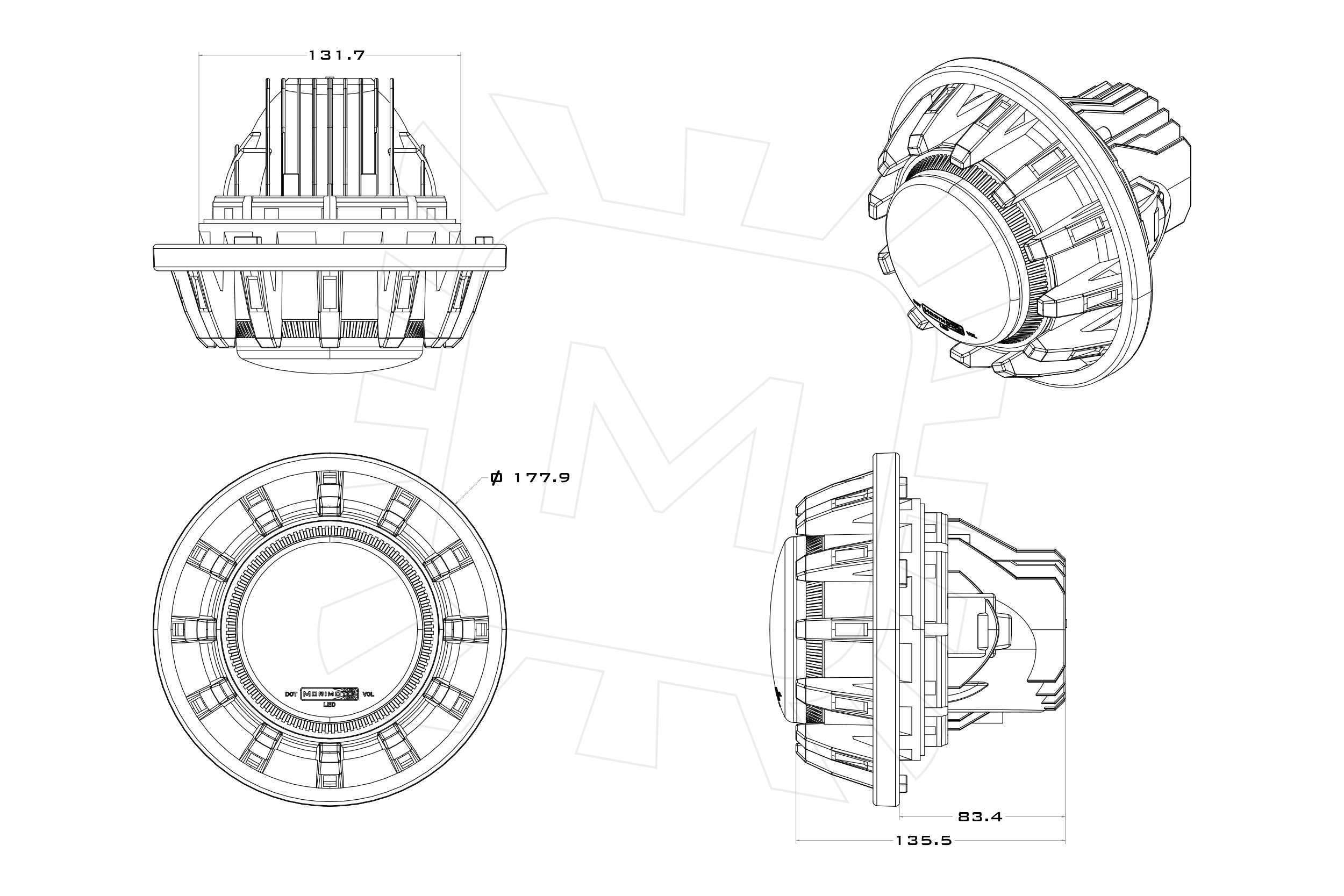 Morimoto Super7 Headlights: Jeep JK (07-18 / Set)