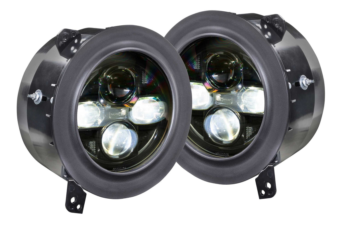 Morimoto Sealed7 2.0 Headlights: Jeep JL / JT (18+ / Set)