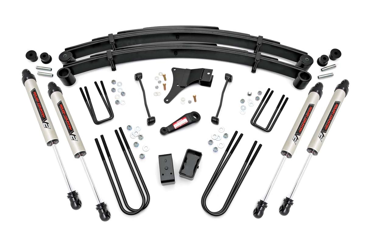 4 Inch Lift Kit | Rear Blocks | M1 | Ford F-250/F-350 Super Duty 4WD (1999) image 3