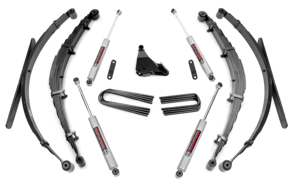 4 Inch Lift Kit | Rear Blocks | M1 | Ford F-250/F-350 Super Duty 4WD (99-04) image 3