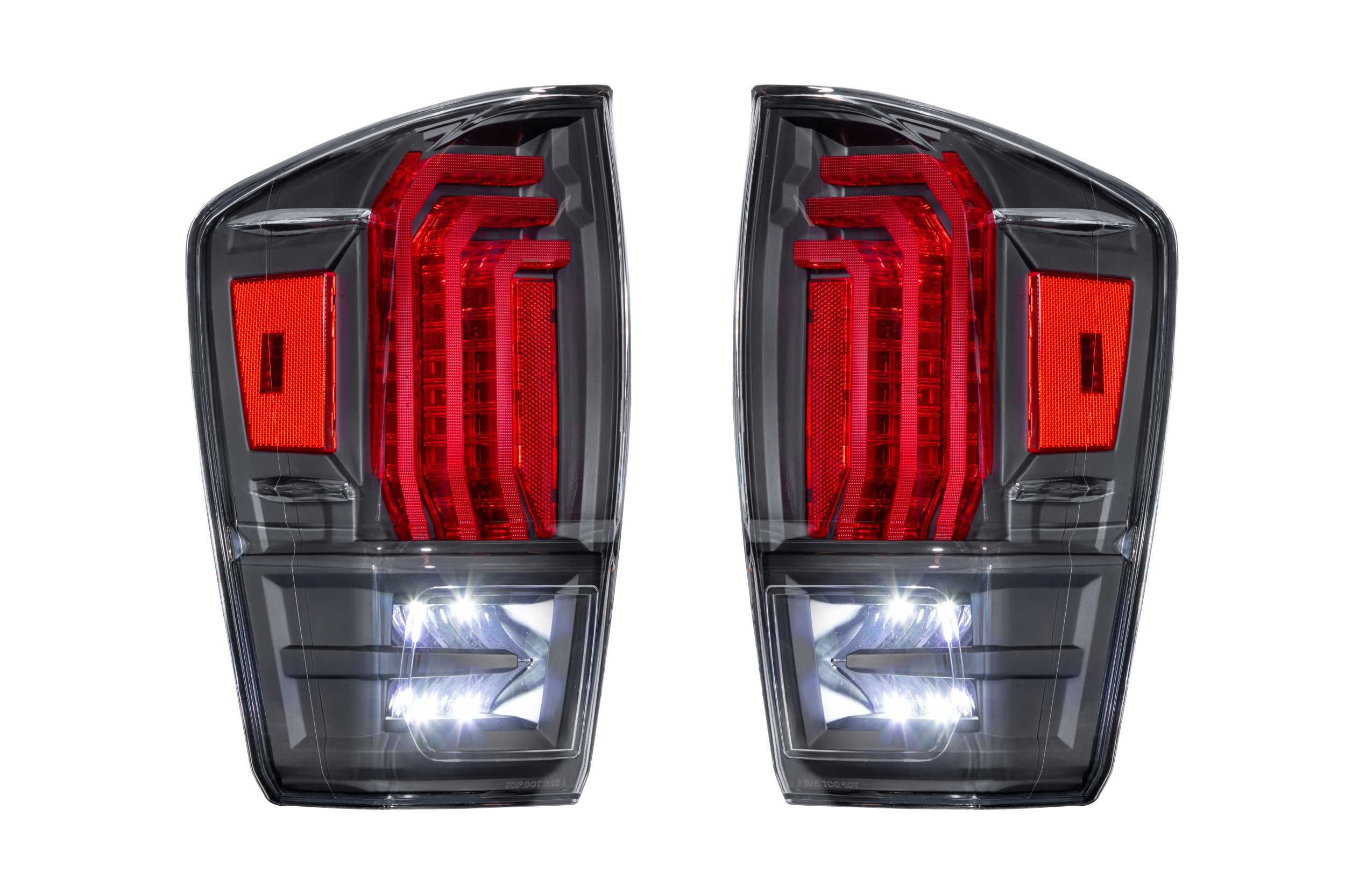 Morimoto XB LED Tail Lights: Toyota Tacoma (16-23 / Clear Lens / Set)