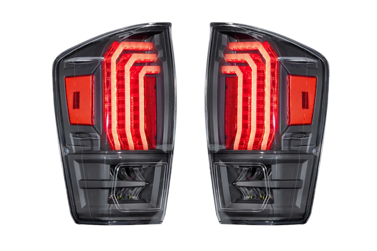 Morimoto XB LED Tail Lights: Toyota Tacoma (16-23 / Clear Lens / Set)