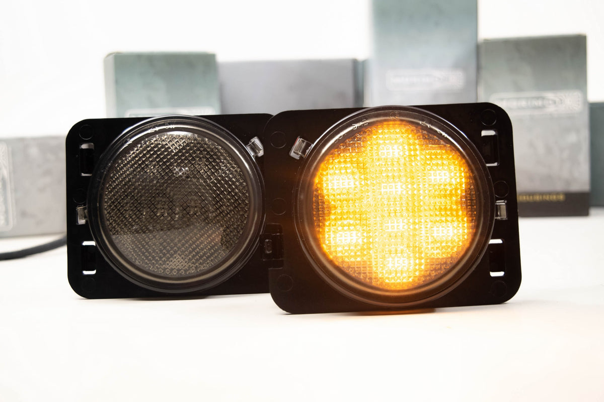 Morimoto XB LED Parking Lights: Wrangler JK (Set)
