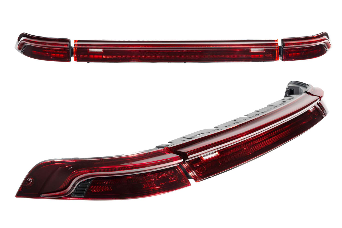 Morimoto XB LED Tail Lights: Porsche 911 993 (Red Lens / Set)