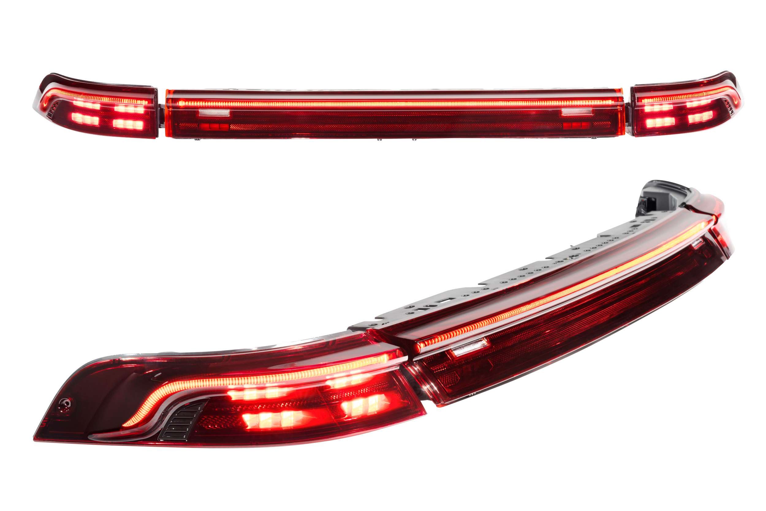 Morimoto XB LED Tail Lights: Porsche 911 993 (Red Lens / Set)