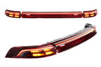 Morimoto XB LED Tail Lights: Porsche 911 993 (Red Lens / Set)