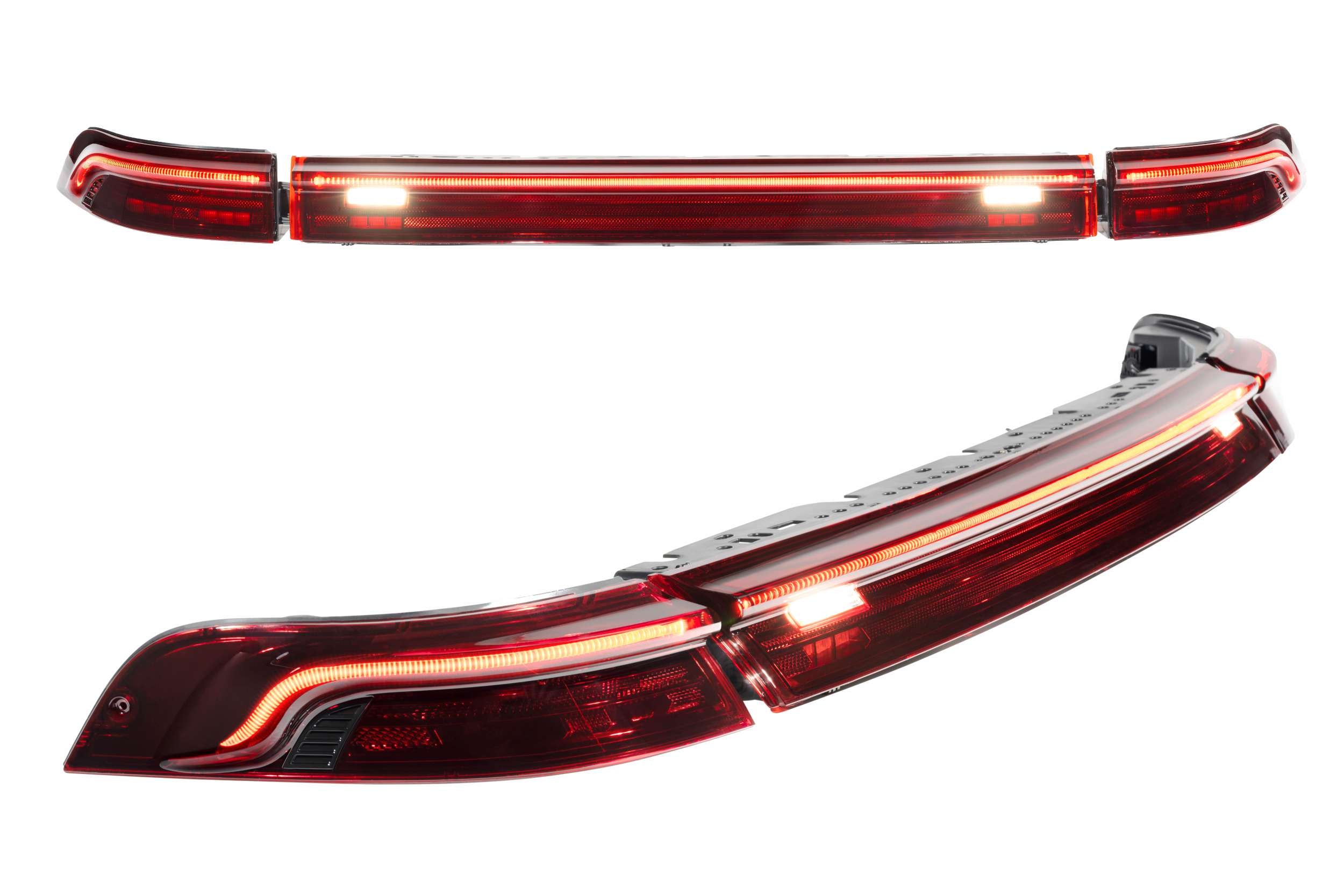 Morimoto XB LED Tail Lights: Porsche 911 993 (Red Lens / Set)