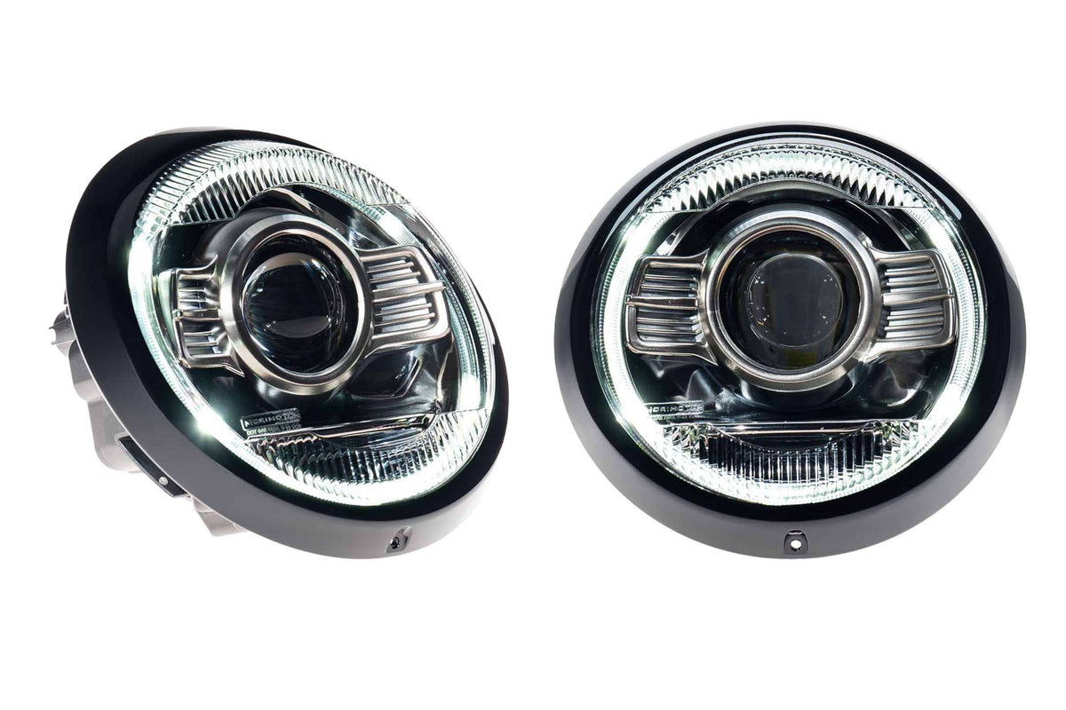 Morimoto XB LED Headlights: Porsche 964 (Modern White / Set)