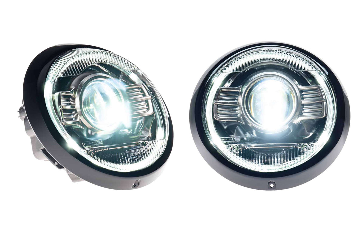 Morimoto XB LED Headlights: Porsche 964 (Modern White / Set)