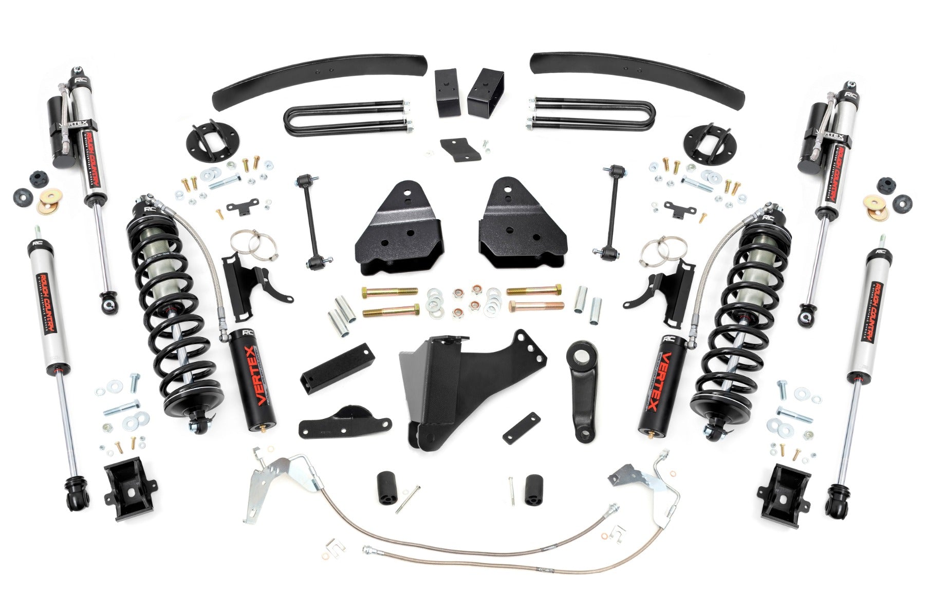 4.5 Inch Lift Kit | W/O Overloads | M1 | Ford F-250/F-350 Super Duty (08-10) image 2