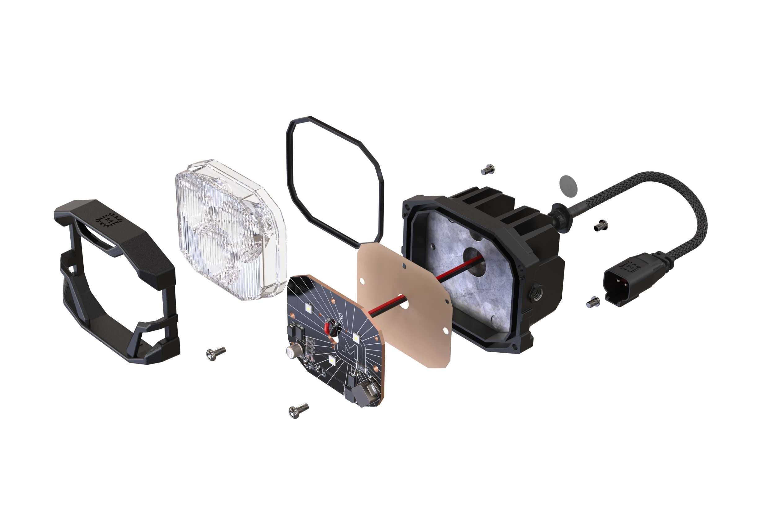 Morimoto 4Banger Fog Brackets: Type T (Set)