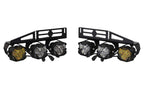 Morimoto 4Banger Triple Fog Kit: Raptor (17-20 / Brackets Only / Set)