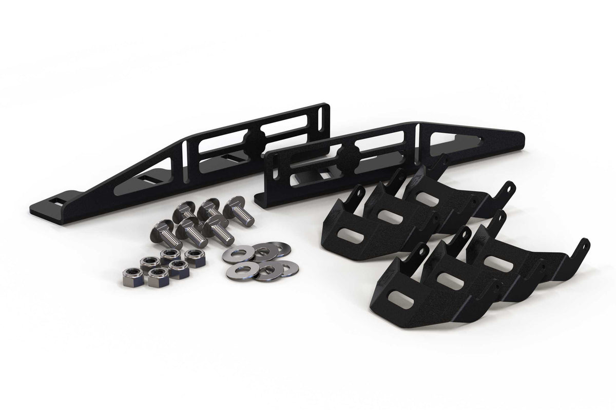 Morimoto 4Banger Triple Fog Kit: Raptor (17-20 / Brackets Only / Set)