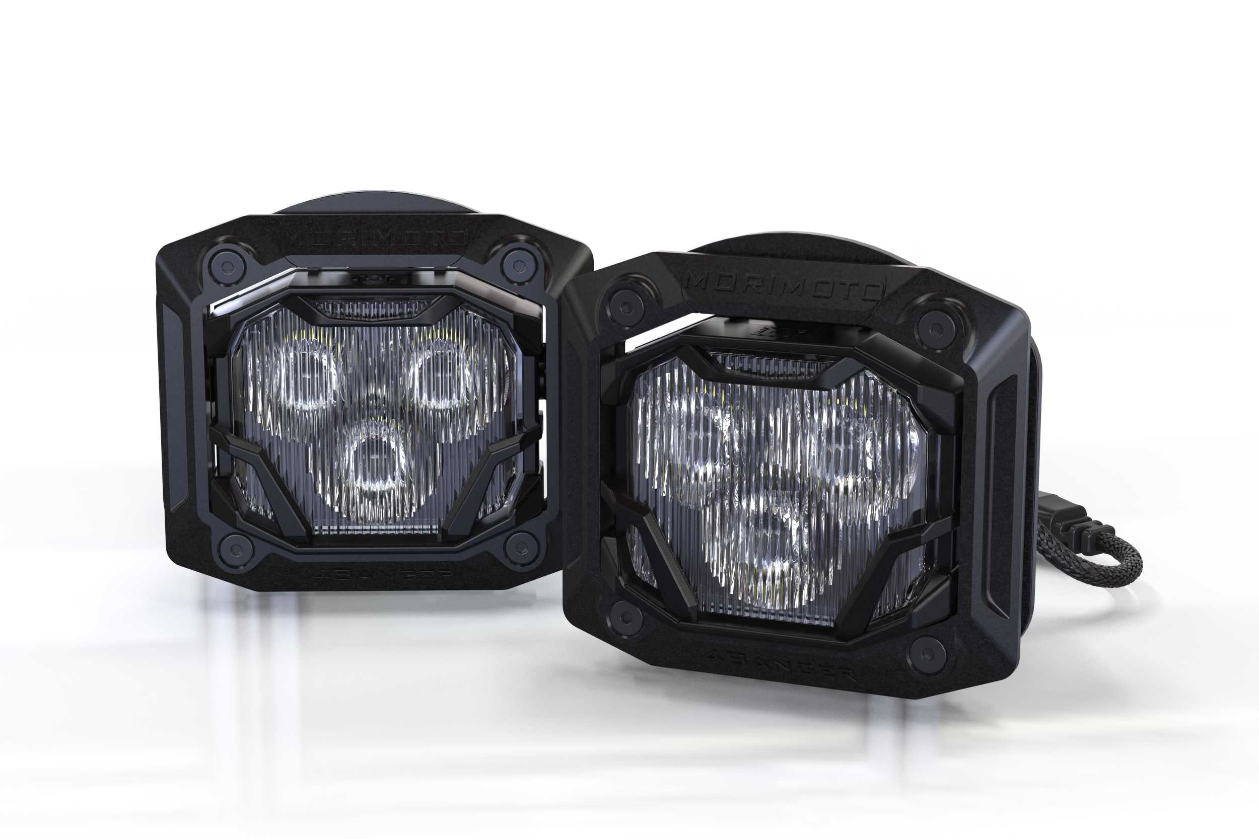 Morimoto 4Banger Brackets: Flush Mount (Set)