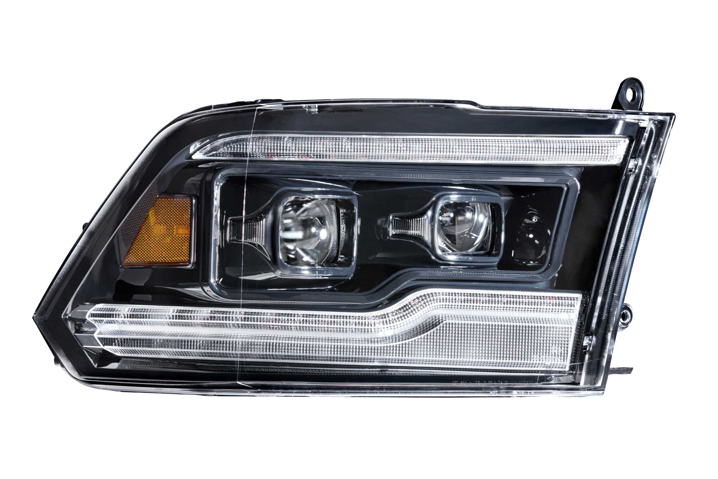 Morimoto XB LED Headlights: Dodge Ram (09-18 / Amber DRL / Set)