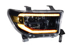 Morimoto XB LED Headlights: Toyota Tundra (07-13 / Amber DRL / Set)