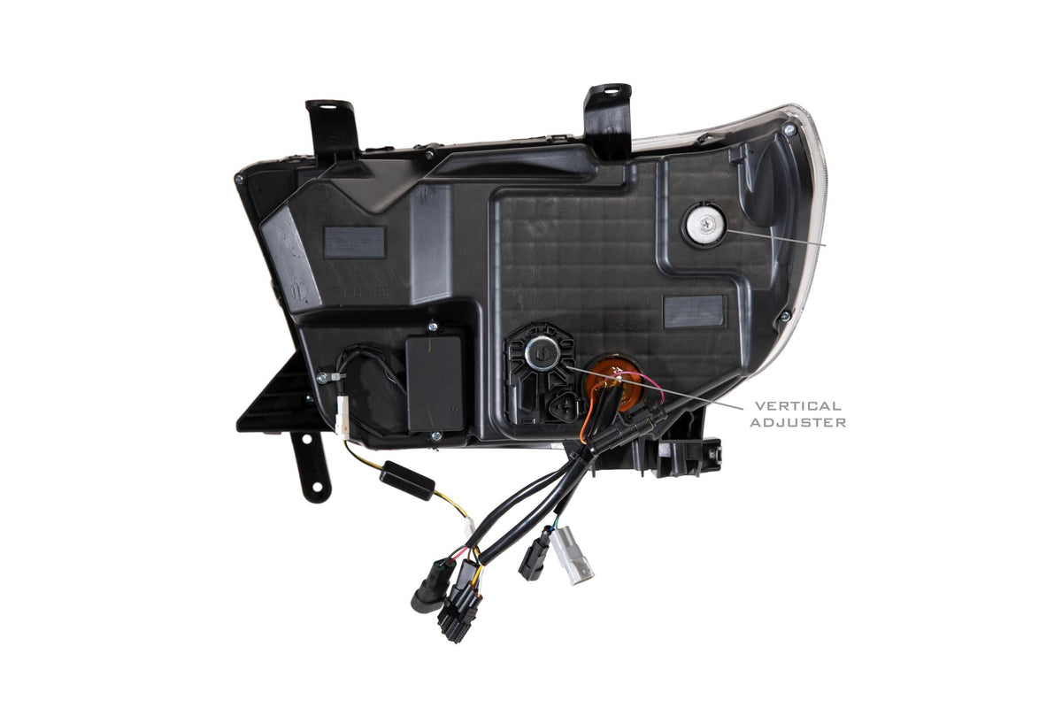 Morimoto XB LED Headlights: Toyota Tundra (07-13 / Amber DRL / Set)
