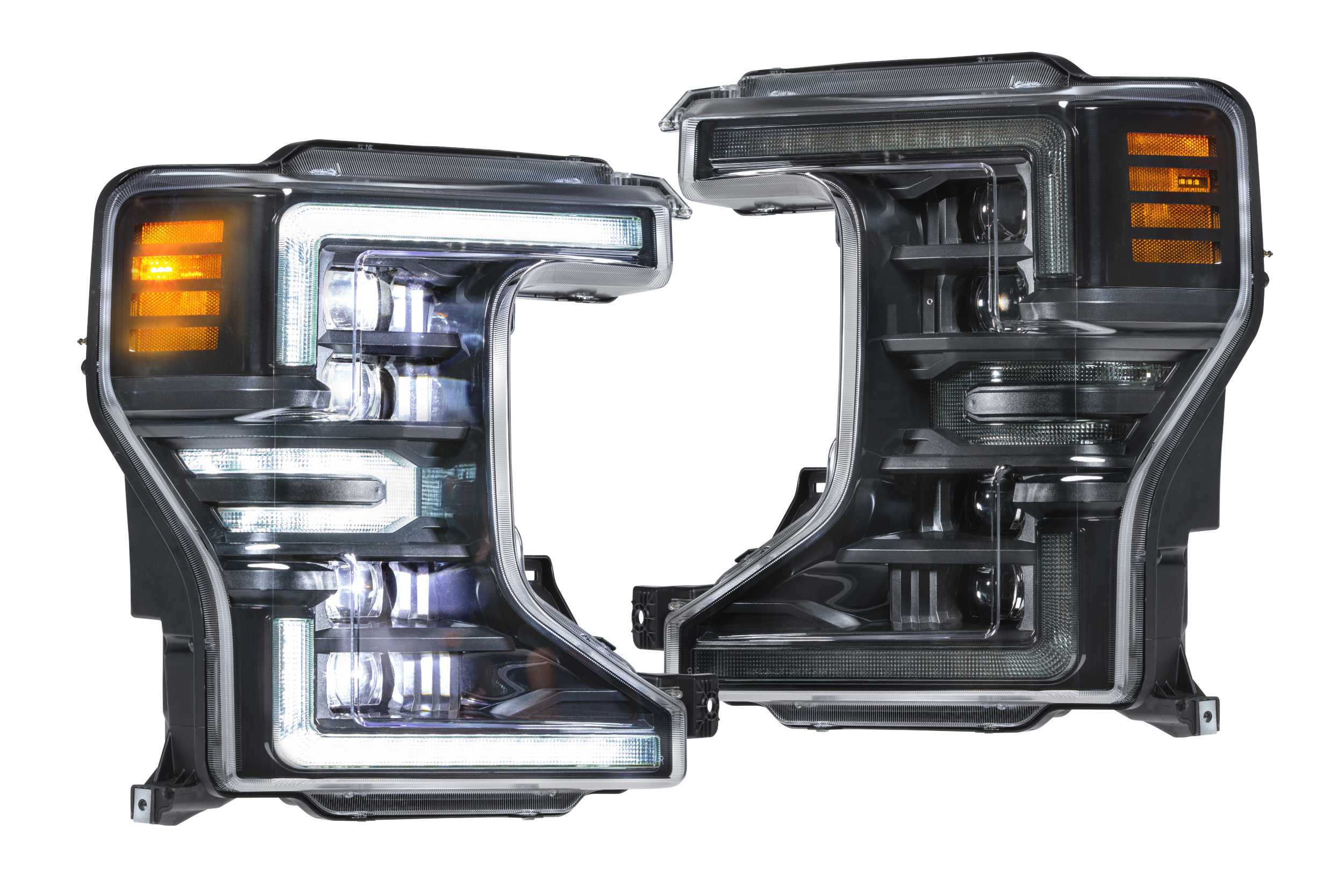 Morimoto XB LED Headlights: Ford Super Duty (20-22 / White DRL / Set)