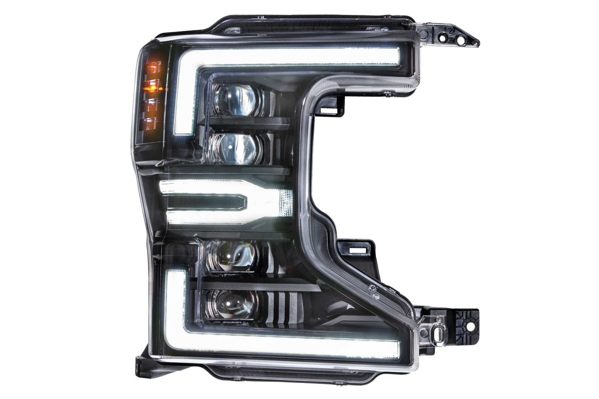 Morimoto XB LED Headlights: Ford Super Duty (20-22 / White DRL / Set)