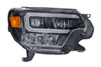 Morimoto XB Hybrid LED Headlights: Toyota Tacoma (12-15 / White DRL / Set)