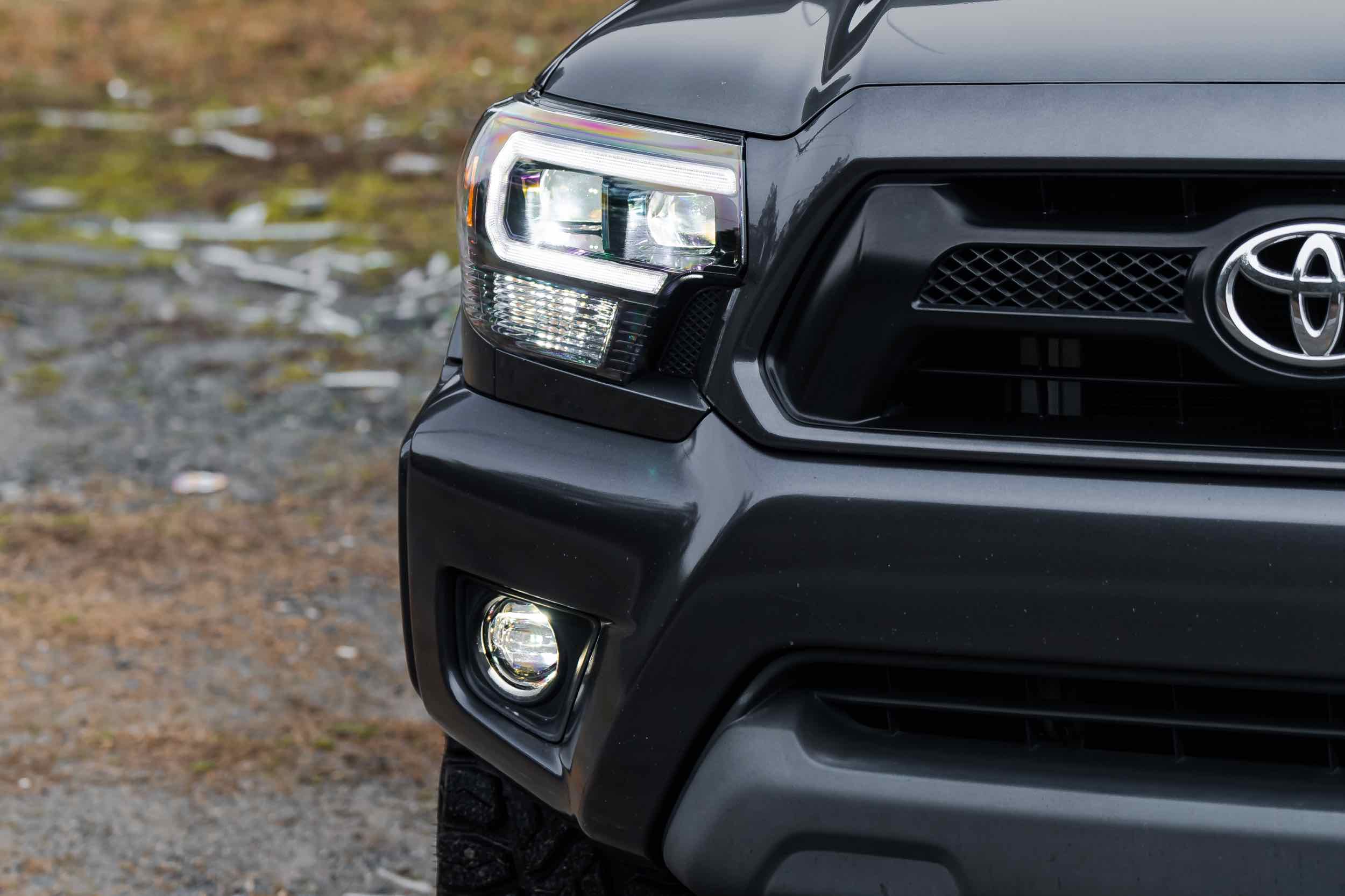 Morimoto XB Hybrid LED Headlights: Toyota Tacoma (12-15 / White DRL / Set)