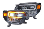 Morimoto XB Hybrid LED Headlights: Toyota Tacoma (12-15 / Amber DRL / Set)