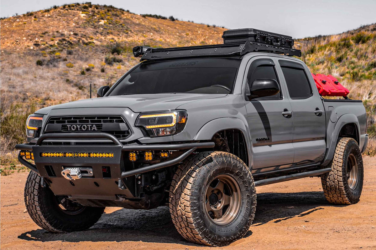 Morimoto XB Hybrid LED Headlights: Toyota Tacoma (12-15 / Amber DRL / Set)