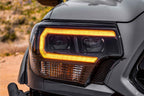 Morimoto XB Hybrid LED Headlights: Toyota Tacoma (12-15 / Amber DRL / Set)