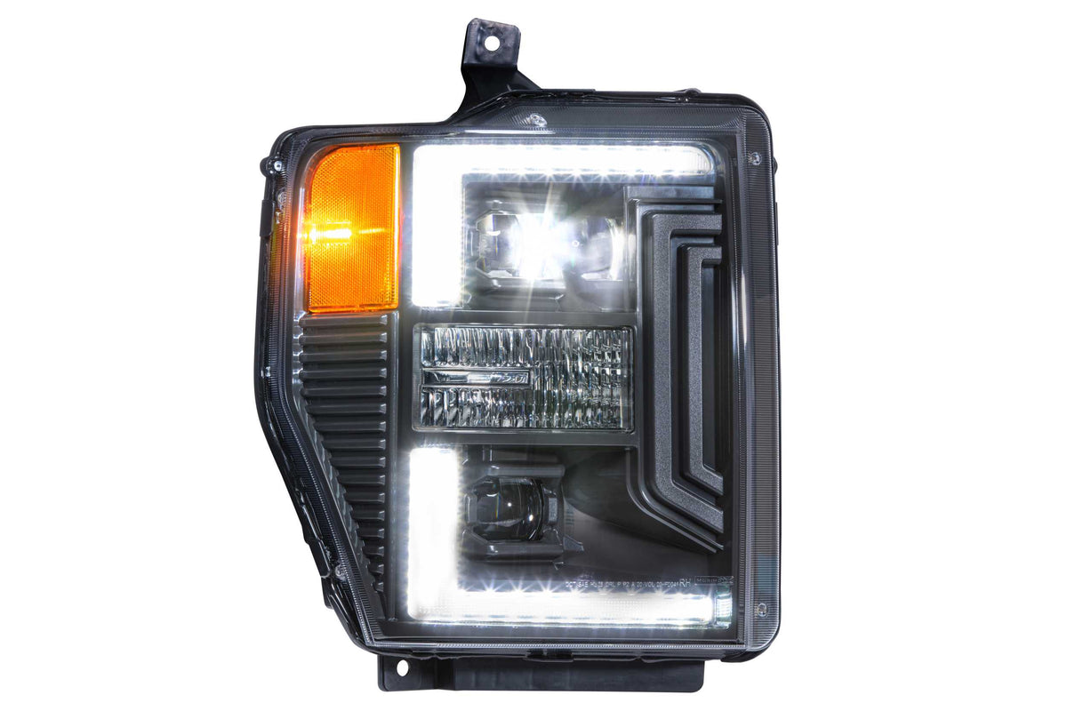 Morimoto XB Hybrid LED Headlights: Ford Super Duty (08-10 / Set)