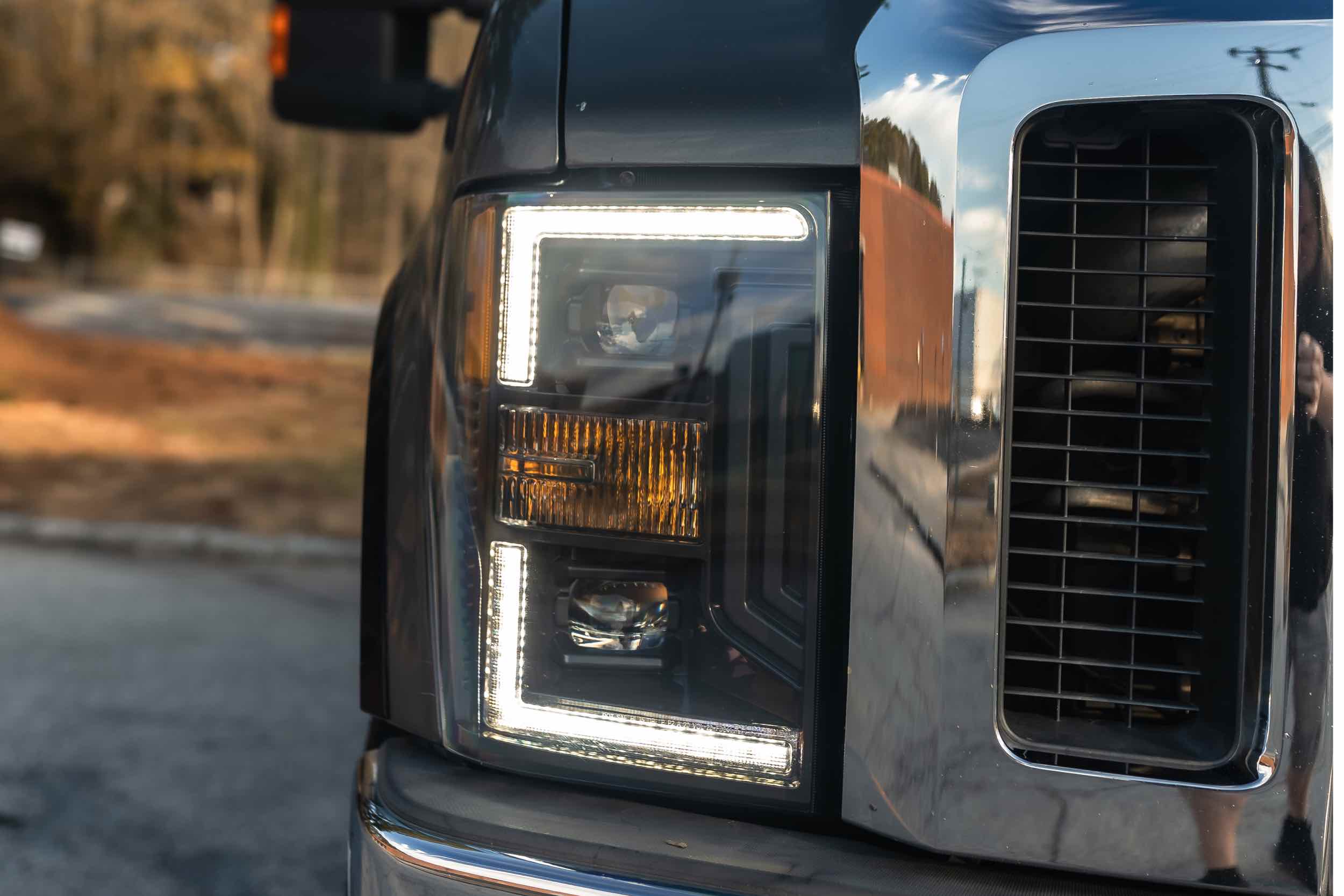Morimoto XB Hybrid LED Headlights: Ford Super Duty (08-10 / Set)